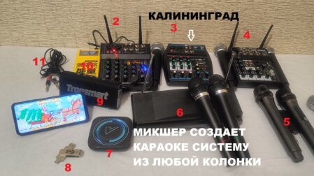микшер микшерный пульт